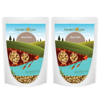 Kerala Spices Crunchy Cashew Nuts Rich In Protein and Healthy Snacks Kaju 1kg 500 x 2 Pack Kerala Spices Crunchy Cashew Nuts Rich In Protein and Healthy Snacks Kaju 1kg 500 x 2 Pack