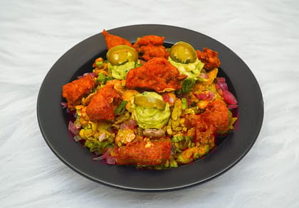 Popcorn Chicken Chaat