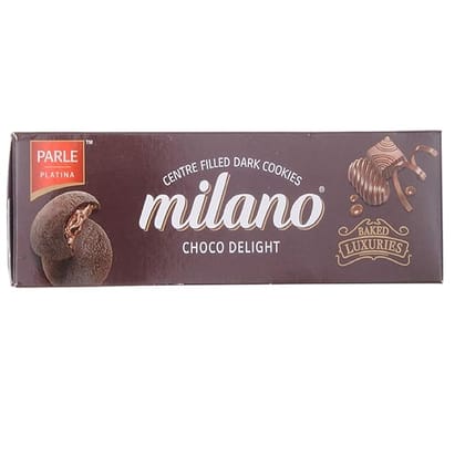 Parle Milano Centre Filled Choco Delight Cookies 75 Gms