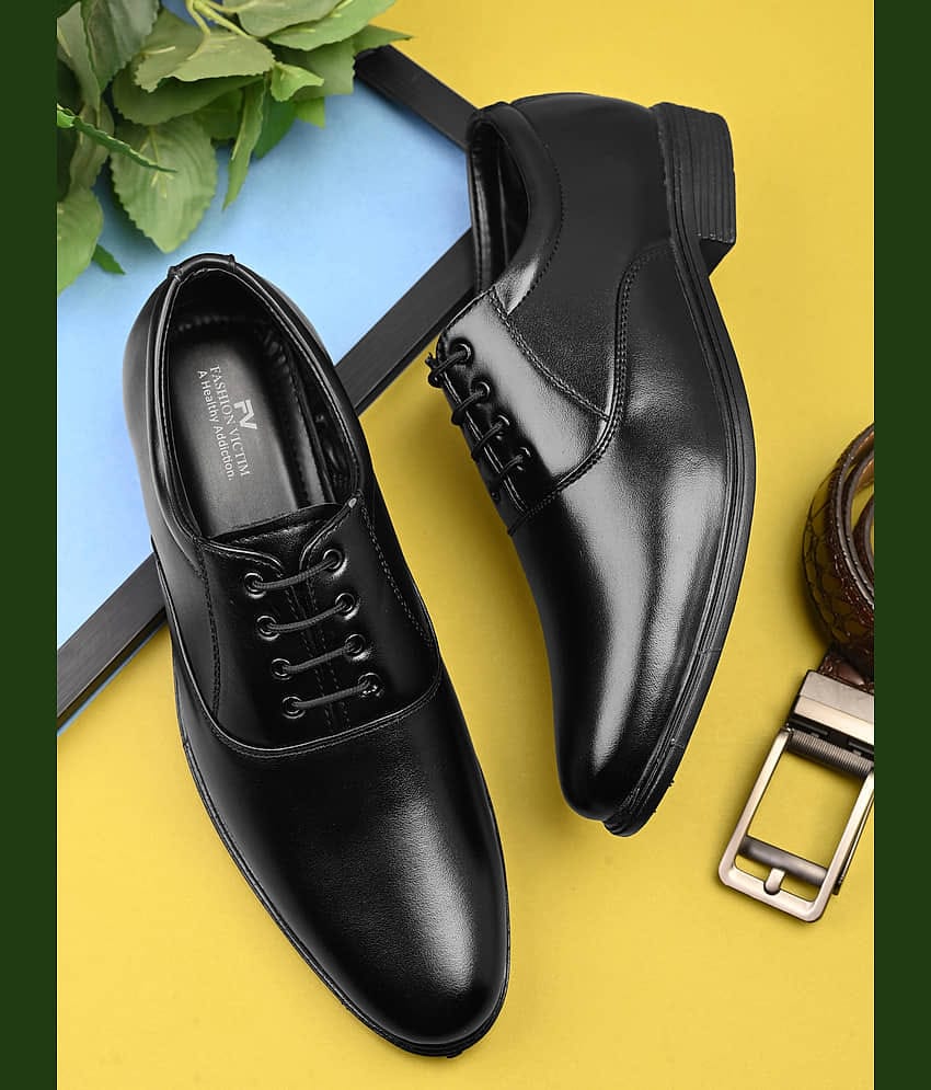 Fashion Victim Black Men's Oxford Formal Shoes