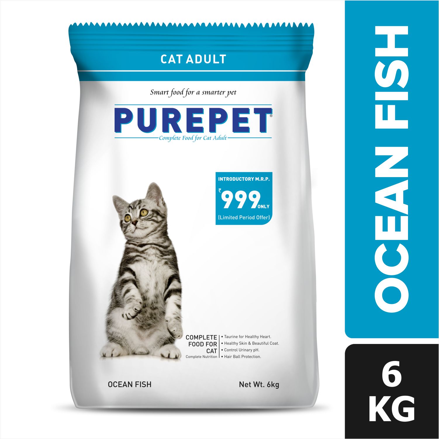 Purepet  Adult Cat Ocean Fish 6kg