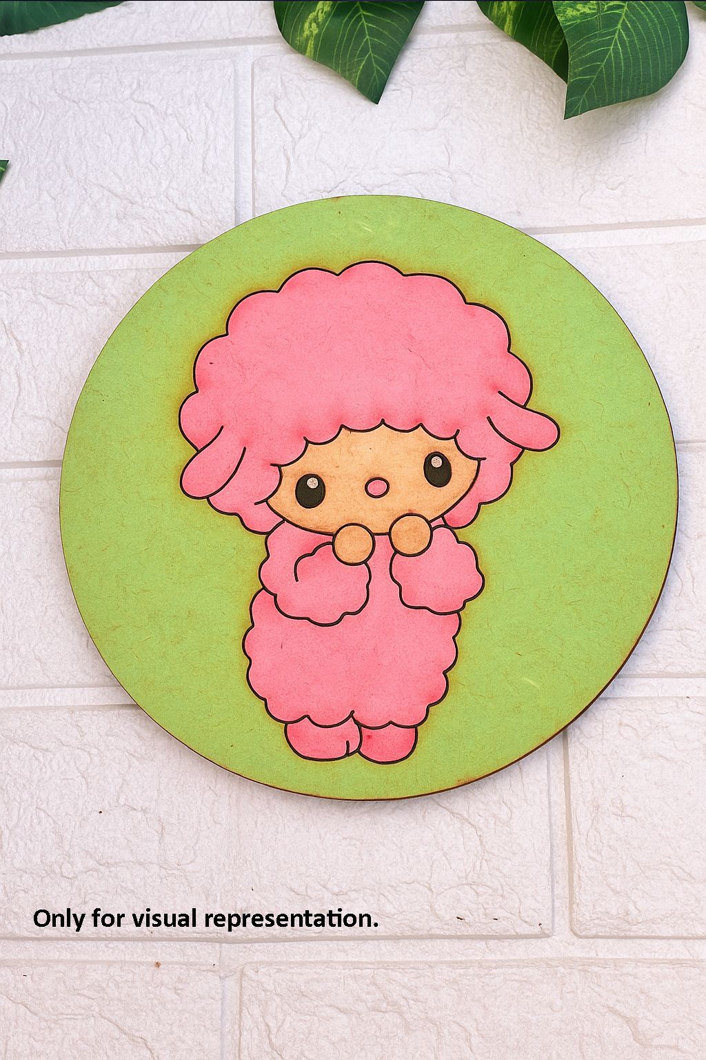 Dbeautify's Cute Sheep DIY MDF Pre-Marked Base