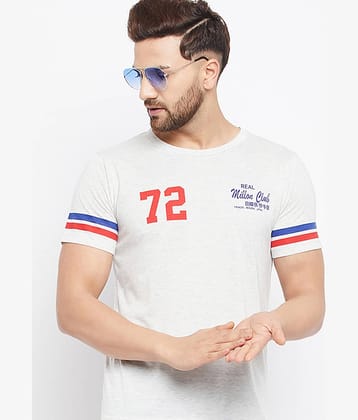 The Million Club - White Polyester Regular Fit Men's T-Shirt ( Pack of 1 )