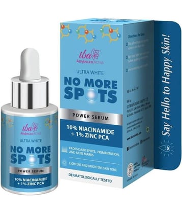 Iba Ultra White No More Spots Niacinamide Power Serum, 30ml ,For Dark Spots, Blemishes (Pack of 1)