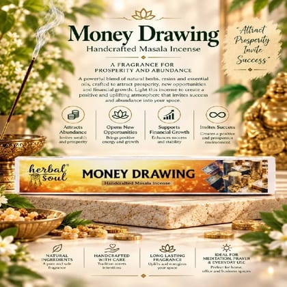 Money Drawing Handcrafted Masala Incense Agarbatti