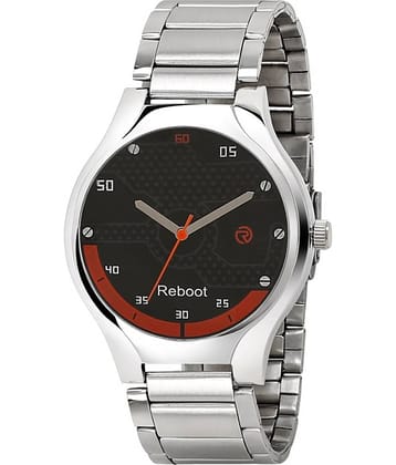 Reboot - Silver Stainless Steel Analog Men's Watch