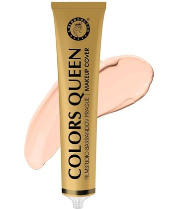 Colors Queen Matte Liquid For Normal Skin Light Foundation Pack of 1