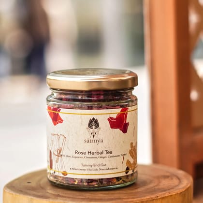 Rose Herbal Tea | Tummy & Gut Tisane