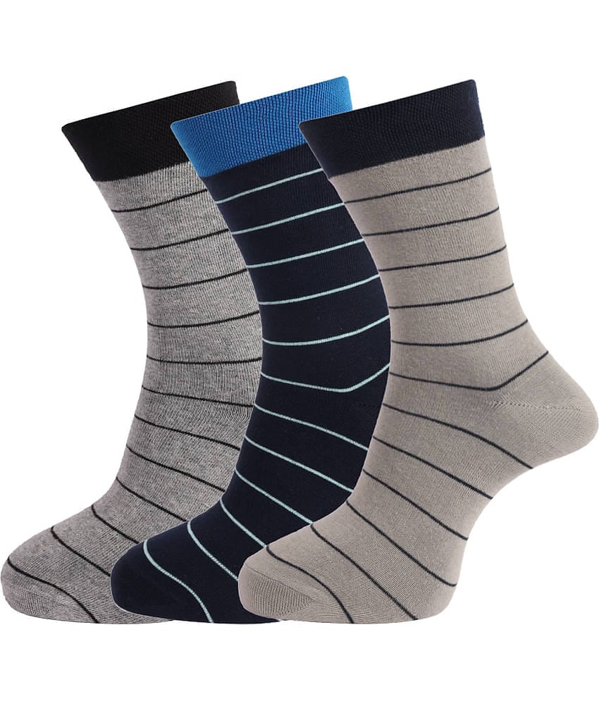 Dollar Multi Casual Full Length Socks Pack of 3