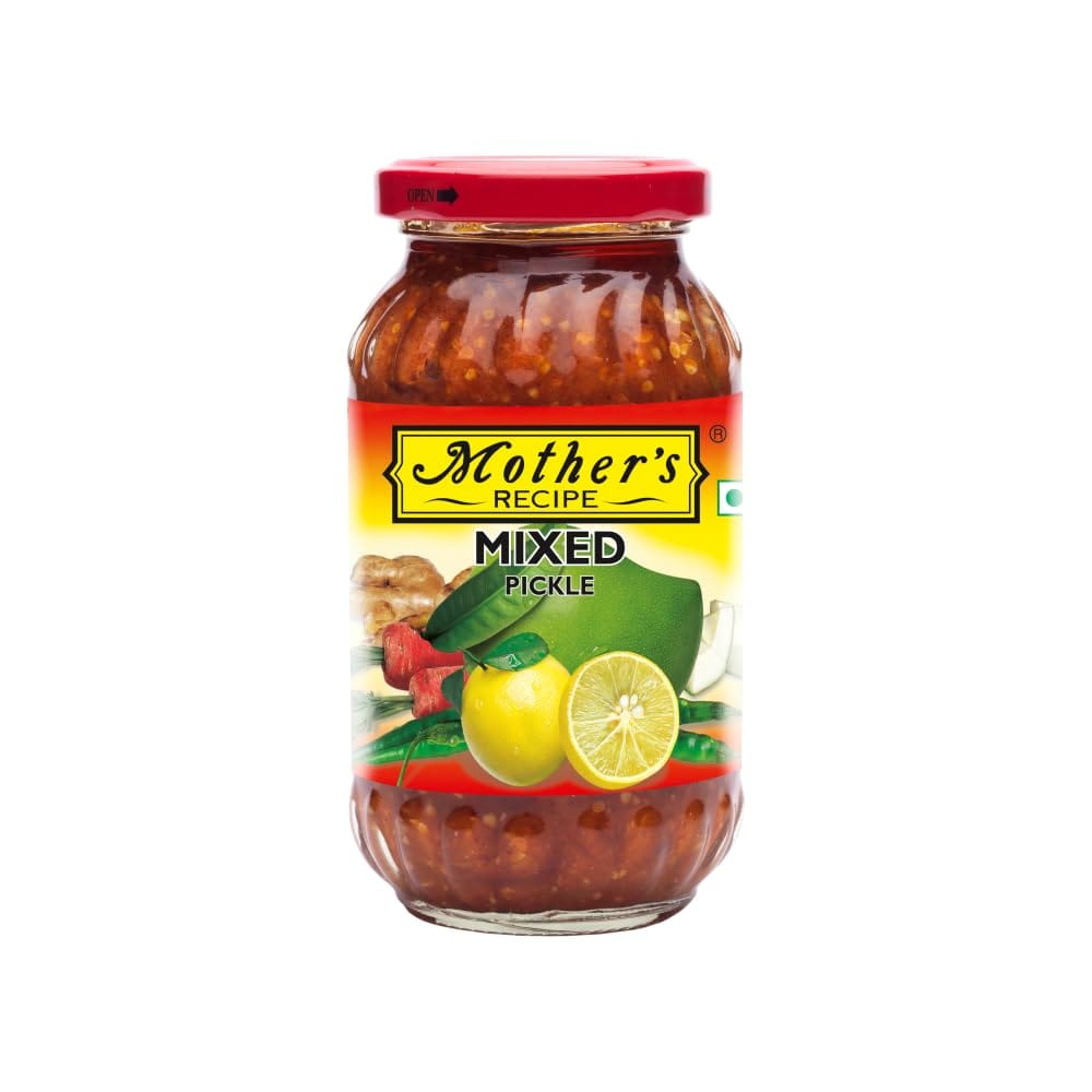 Mother's Recipe Mixed Pickle (Mp/Ei) Bottle, 400 g