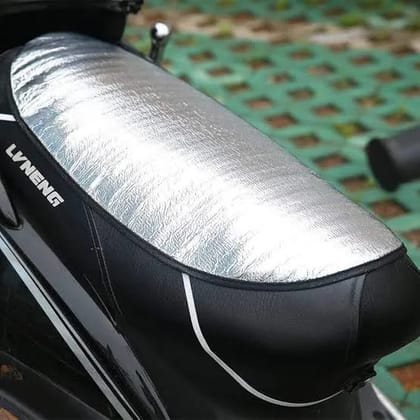 Sun Protect & Waterproof Activa Seat Cover | Heat Resistant Scooter Seat Cover for Honda Activa | UV Protection, Dustproof & Rainproof Seat Protector