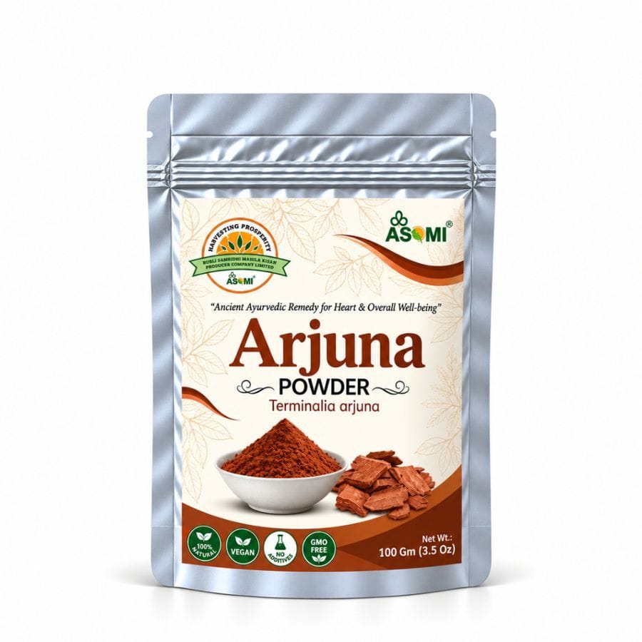 Arjuna Powder | Premium Quality Arjuna Bark Powder | Herbal - 100 gm - One stand-up pouch