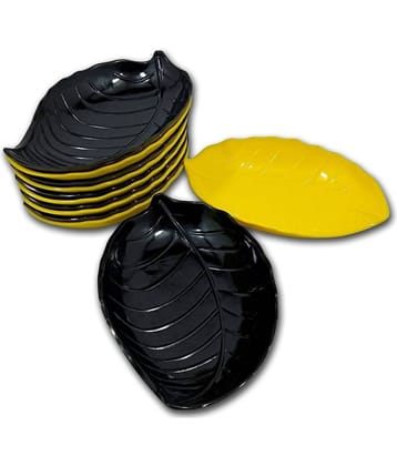 Inpro 12 Pcs Melamine Multi Color Quarter Plate