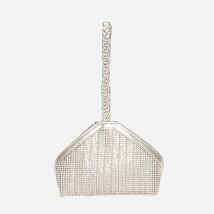 LOVE KNOT MINI BAG-SILVER
