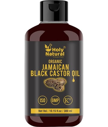 Holy Natural Hair Growth Castor Oil 300 ml ( Pack of 1 )