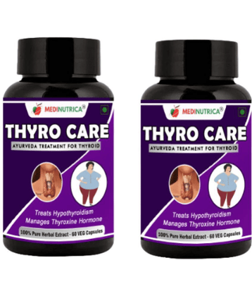 Medinutrica Thyro Care - Thyroid / Hormone Balance Capsule 60 Gm Pack of 2