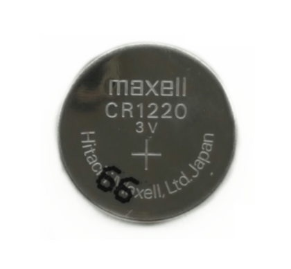 CR1220 Maxell Lithium 3V Coin Battery, 1 Battery