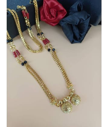 JIPPA Golden Mangalsutra ( Pack of 1 )