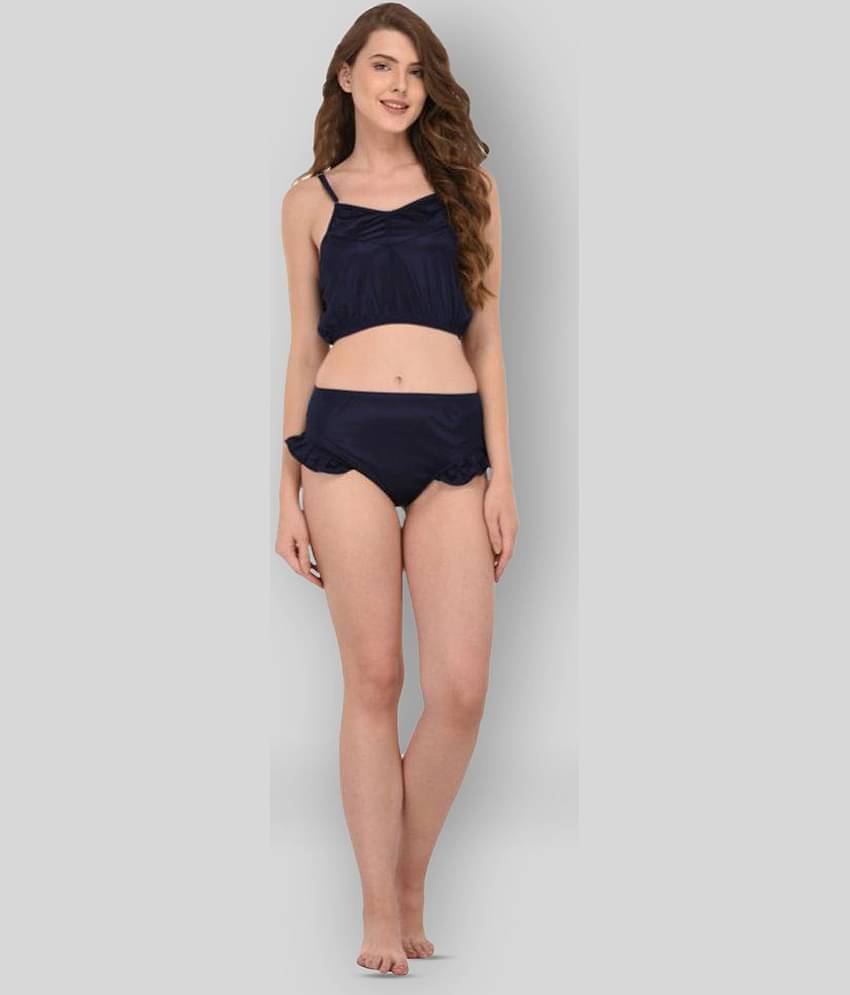 You Forever Satin Bra and Panty Set