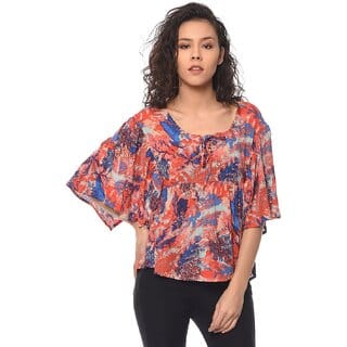 Purys Women Multicolor Printed Regular Top