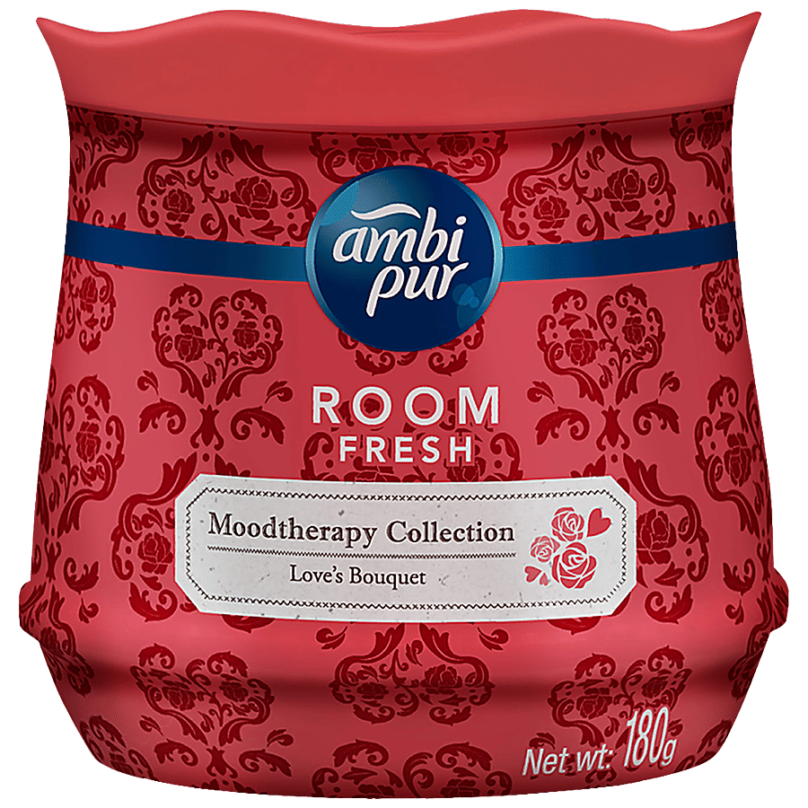 Ambi Pur Room Fresh Moodtherapy Collection Love's Bouquet, Net wt: 180 gm