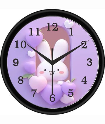 Trendy Homes Circular Analog Wall Clock