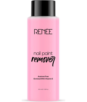 RENEE Nail Paint Remover, Acetone-Free, Moisturizing, Stain-Free Finish, 100ml