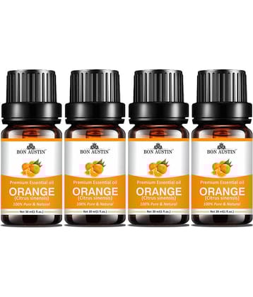Bon Austin Orange Essential Oil Aromatic 30 mL ( Pack of 4 )