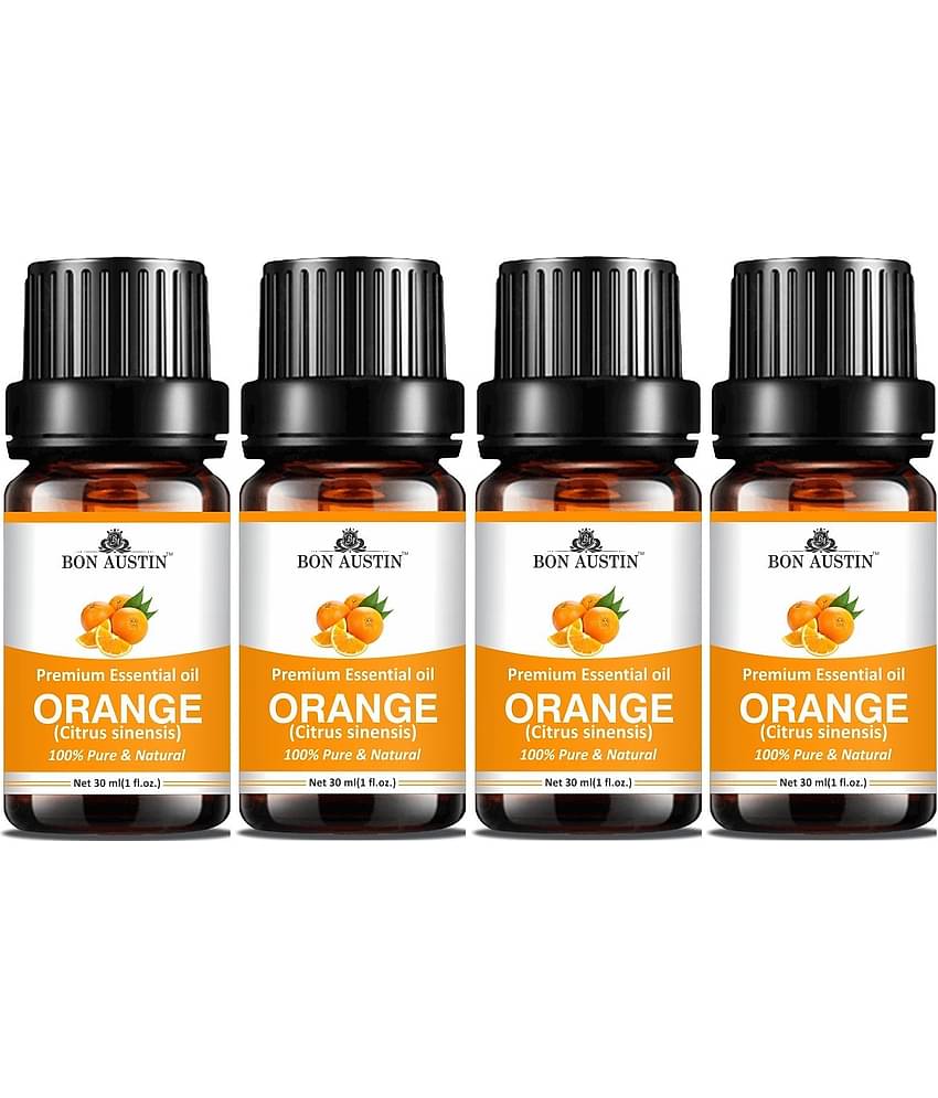 Bon Austin Orange Essential Oil Aromatic 30 mL ( Pack of 4 )