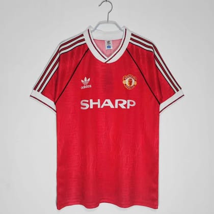 Manchester United 1988-90 Home Retro Jersey-S