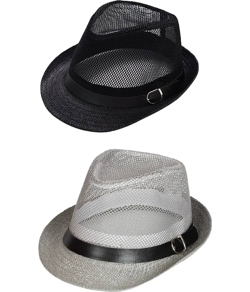 Zacharias Pack of 2 Polyester Men's Hat ( Multicolor )