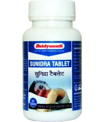 Baidyanath Sunidra Tablet, 60 Tablets (Pack of 2)
