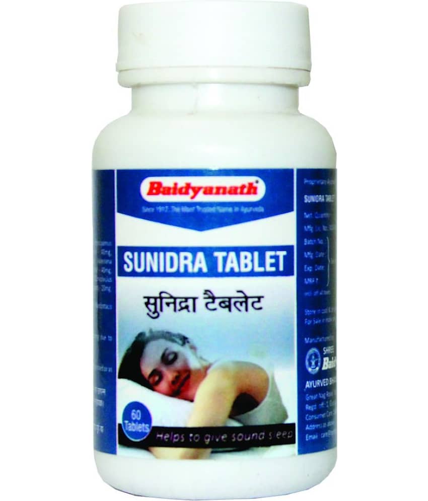 Baidyanath Sunidra Tablet, 60 Tablets (Pack of 2)