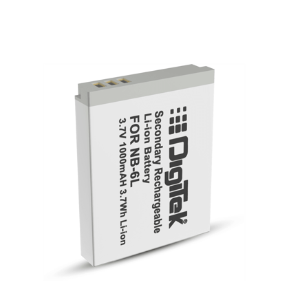 Digitek (NB-6L) Digitek NB-6L Lithium-ion Rechargeable for Canon DSLR Camera Battery