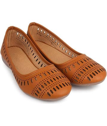 Raj - Tan Women's Casual Ballerinas