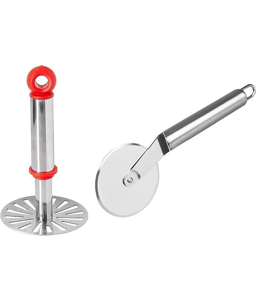 Analog kitchenware - Silver Stainless Steel 2 Pic ( Set of 2 )