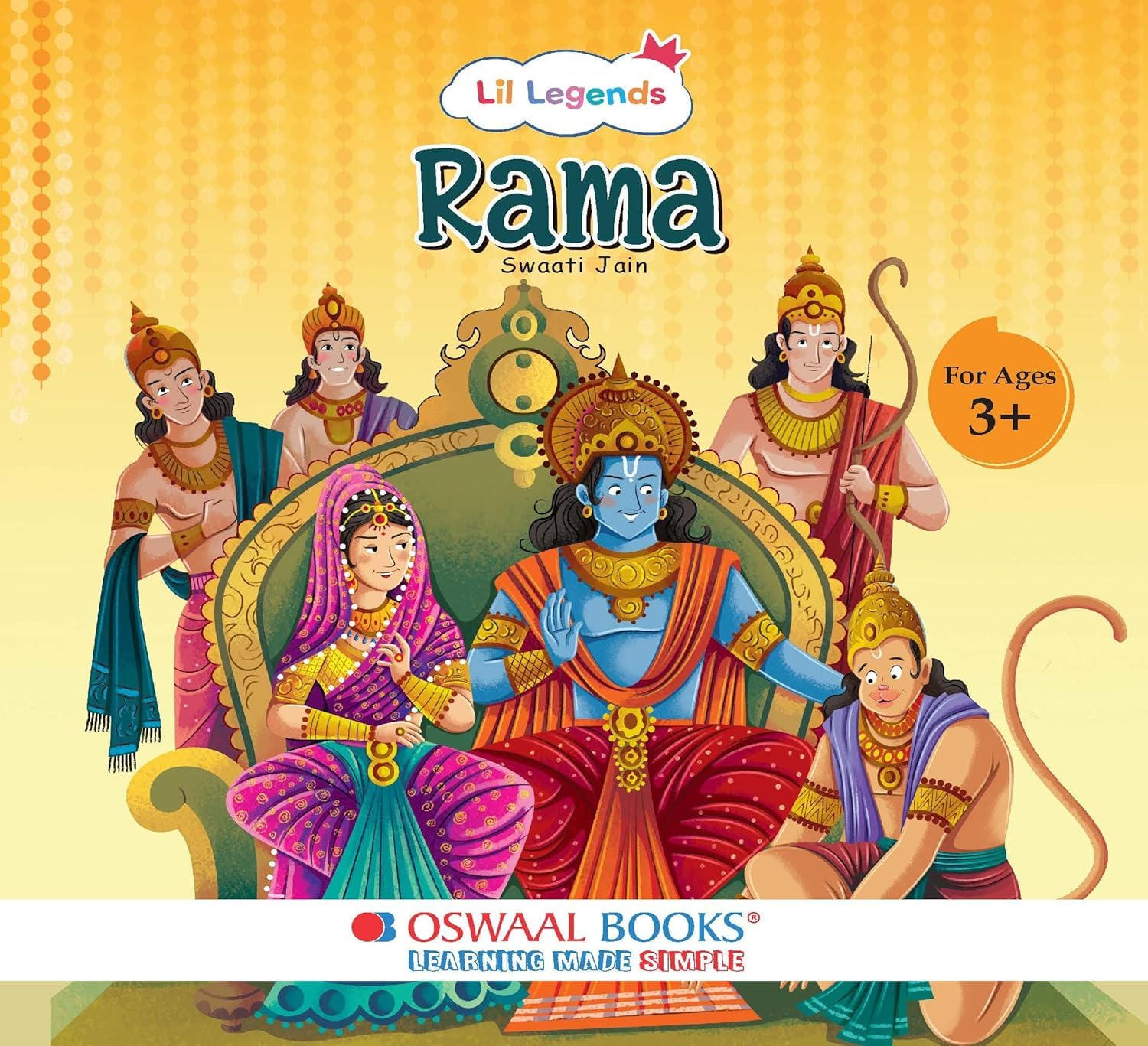 My Little Board Book of Enchanting Mythological Tales of Rama for Kids Ages 3+ | Lil Legends Paperback  24 September 2024 [Hardcover] Oswaal Books And Learning Private Limited