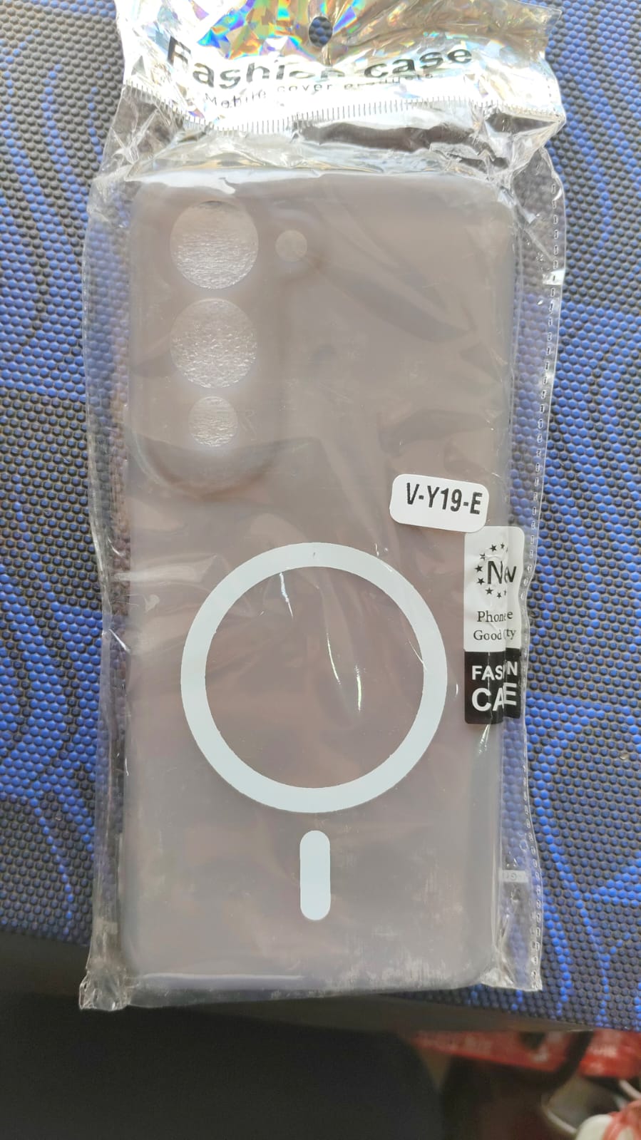 Transparent TPU Mobile Back Cover (V-Y19-E Model)