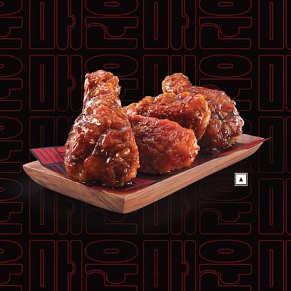 Korean Spicy Chicken Wings (4pc) Korean Spicy Chicken Wings (4pc)