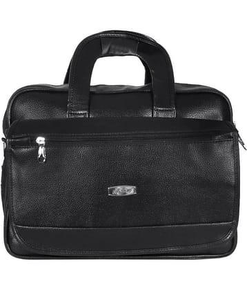 Apnav - Black P.U Office Bag