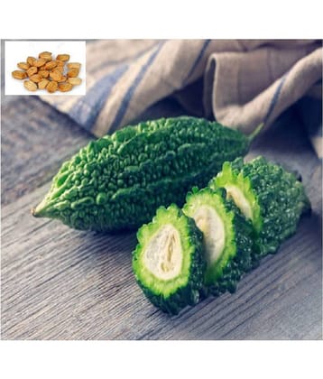 All Season Bitter Guard Vegetable Seeds - 50 Seeds/Pack + Instruction Manual Inside Package