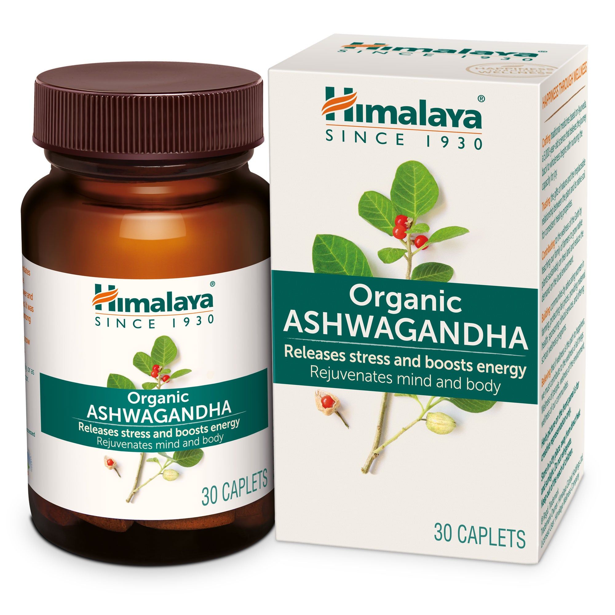 Himalaya Organic Ashwagandha 30 no.s