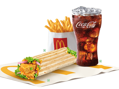 Aloo Wrap Meal