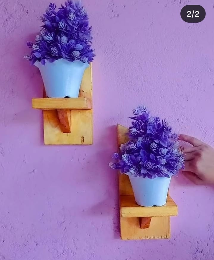 Flower pot stand  Size= High=7 length 4 2 pic combo Pack Of 2