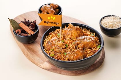 Hyderabadi Chicken Biryani Bowl (Protein - 24g)