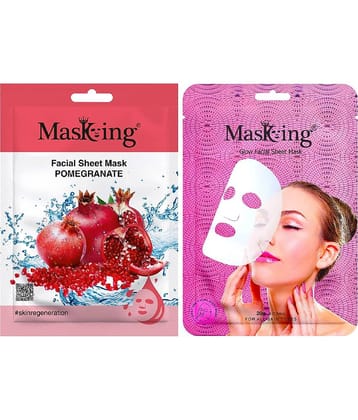 Masking - Fairness Sheet Mask For All Skin Type ( Pack of 2 )