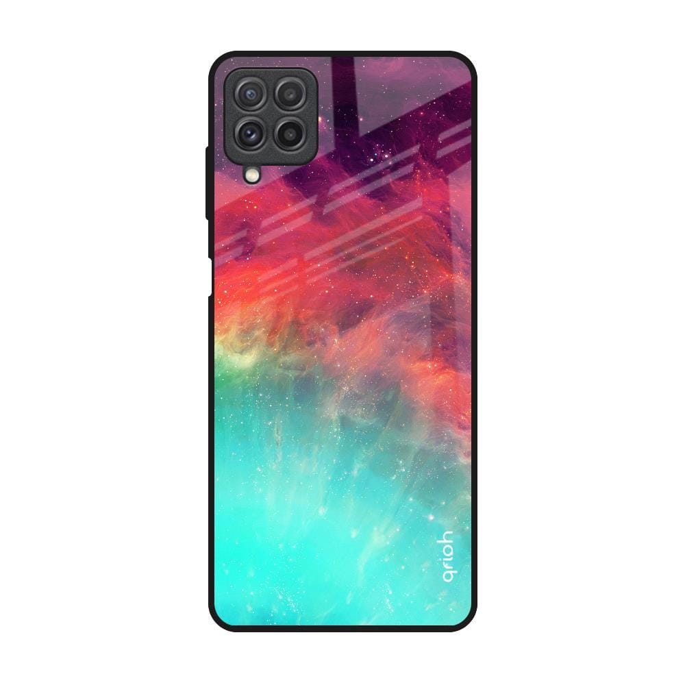 Colorful Aura Glass Case for Samsung Galaxy A22