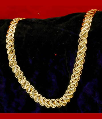 SHANKH-KRIVA Gold Plated Chain ( Set of 1 )