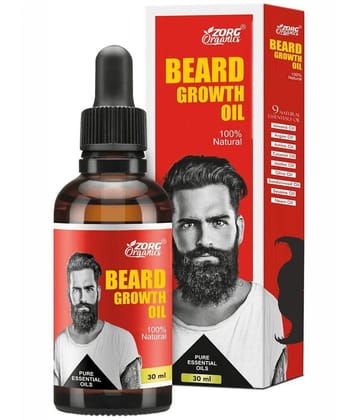 Zorg Organics 30mL Promotes Beard Growth Beard Oil ( Pack of 1 )