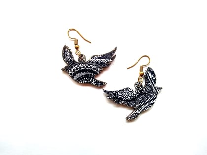 ILLuminati Flying Birds Earrings